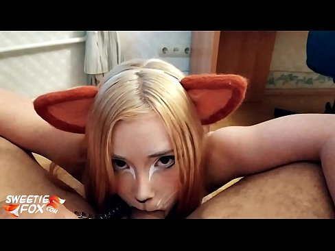 ❤️ Kitsune proguta kurac i spermu u usta Seks u pornografiji hr.mrpornogratis.ru ❌❤